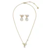New The Met Store Meiji Butterfly Pendant Necklace and Drop Earrings Set