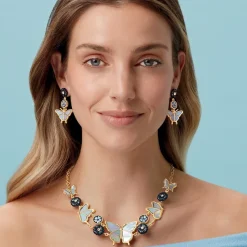 Online The Met Store Meiji Butterfly Statement Earrings