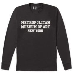 Discount The Met Store Met Campus Long-Sleeve Tee White