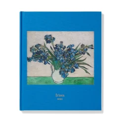 Clearance The Met Store Met Irises Clothbound Monthly Calendar 2025