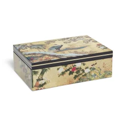 Sale The Met Store Momoyama Cranes and Flowers Lacquer Box