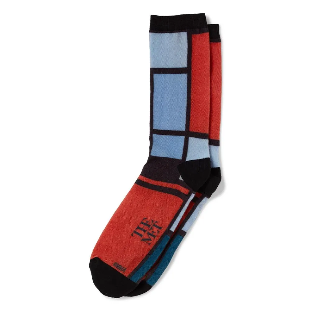 New The Met Store Mondrian Composition Socks