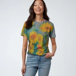 The Met Store Monet Sunflowers Women's Tee