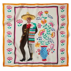 Best The Met Store Mérida Saltillo Dress Silk Neckerchief