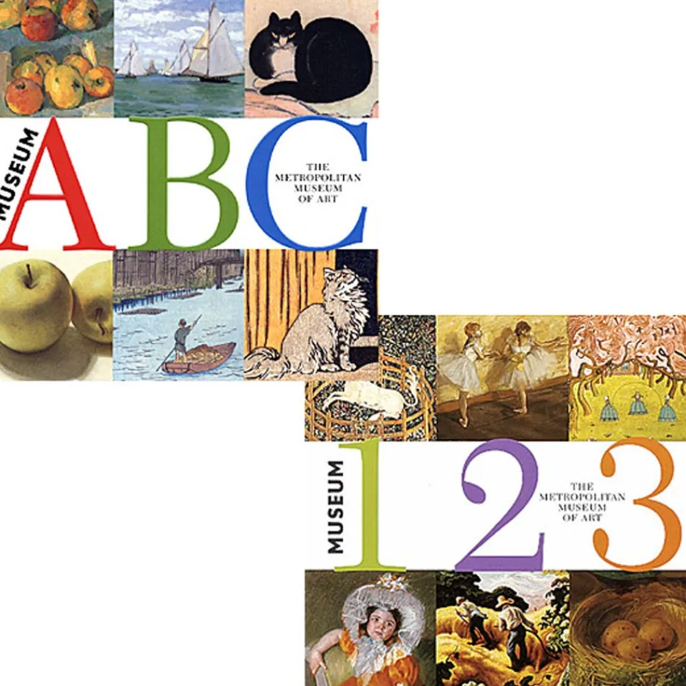 The Met Store Museum 123 and Museum ABC Book Set
