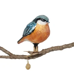 Hot The Met Store Nuthatch Handmade Glass Ornament
