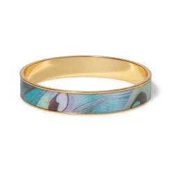 Outlet The Met Store Peacock Feather Enamel Bangle