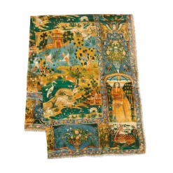 Best The Met Store Persian Pictorial Textile Oversize Oblong Scarf