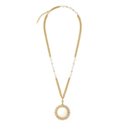 Best The Met Store Philippine Pearl Magnifier Pendant Necklace