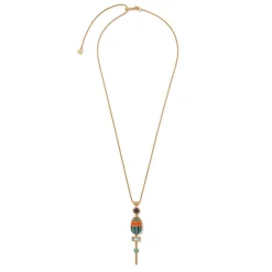 The Met Store Royal Scarab Lariat Necklace