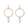 Online The Met Store Royal Tudor Forward-Facing Hoop Earrings with Pearl Drops