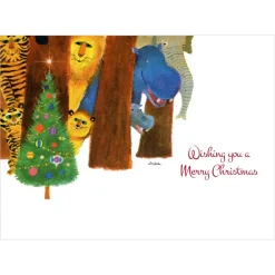 The Met Store Seiden: Forest Frolic Holiday Cards