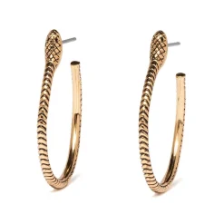 Clearance The Met Store Serpentine Hoop Earrings