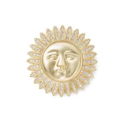 The Met Store Spanish Day and Night Sun Brooch