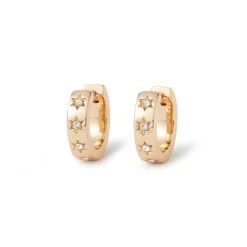 New The Met Store Star Huggie Earrings