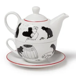 The Met Store Steinlen Cats Tea-for-One Set