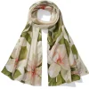 Sale The Met Store Studies of Magnolias Oblong Silk Scarf