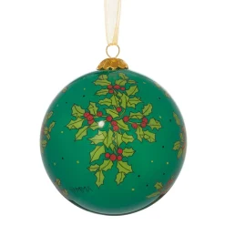 The Met Store Tait-Henson Angel of the Evergreens Hand-Painted Glass Ornament