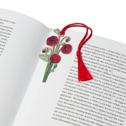 Outlet The Met Store The Met Cloisters Garden Poppy Bookmark