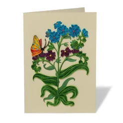 Clearance The Met Store The Met Cloisters Garden Forget-Me-Not Quilled Card
