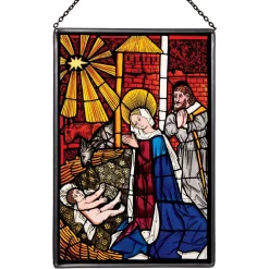 New The Met Store The Nativity Glass Panel