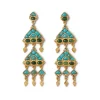 Online The Met Store Tibetan Mandala Fringe Drop Earrings