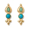 Outlet The Met Store Tibetan Turquoise Drop Earrings