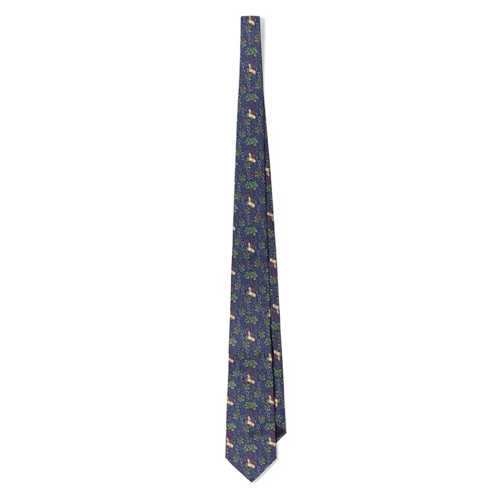 Hot The Met Store Unicorn in a Garden Silk Necktie