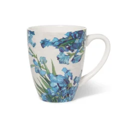 Sale The Met Store Van Gogh Irises Covered Mug with Tea Infuser