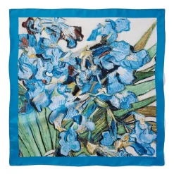 The Met Store Van Gogh Irises Neckerchief