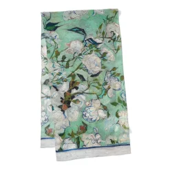 Outlet The Met Store Van Gogh Roses Oblong Silk Scarf