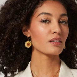 Sale The Met Store Van Gogh Sunflower Drop Earrings