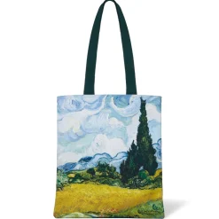Best The Met Store Van Gogh Wheat Field with Cypresses Tote