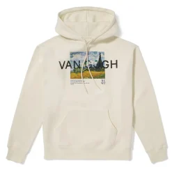 Hot The Met Store Van Gogh Wheat Field with Cypresses Hoodie
