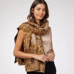 Discount The Met Store Victorian Foliate Jacquard Shawl