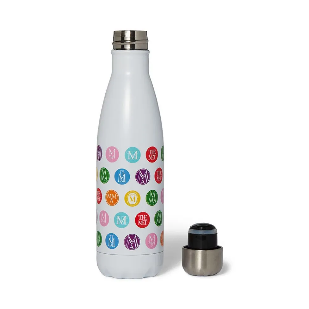 New The Met Store Vintage Met Logos Water Bottle