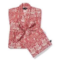 Online The Met Store William Morris Brother Rabbit Unisex Cotton Robe