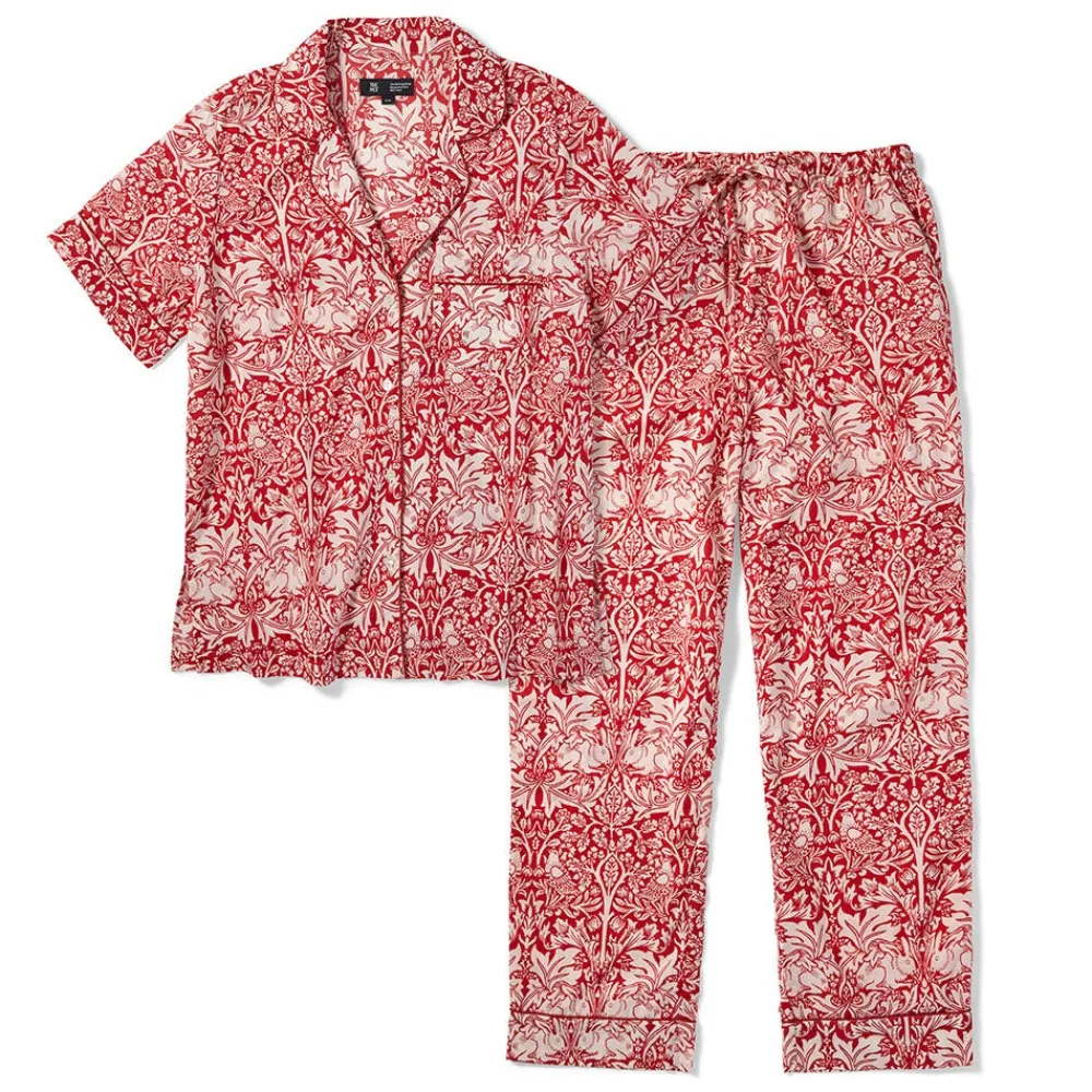 Clearance The Met Store William Morris Brother Rabbit Women's Cotton Pajamas