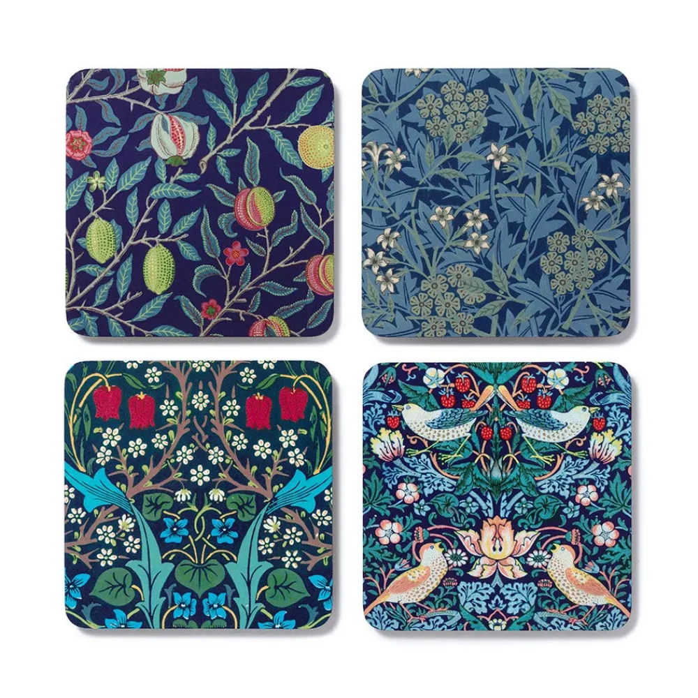 Online The Met Store William Morris Patterns Coasters