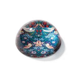 New The Met Store William Morris Strawberry Thief Paperweight
