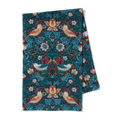 Online The Met Store William Morris Strawberry Thief Tea Towel