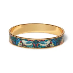 Discount The Met Store William Morris Strawberry Thief Enamel Bangle