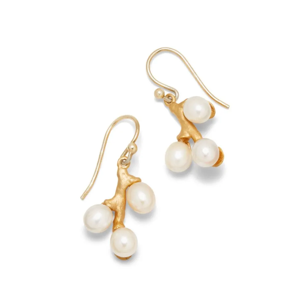Clearance The Met Store Willow Catkins Pearl Drop Earrings