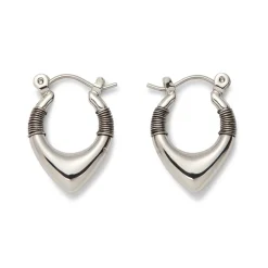 Discount The Met Store Wrapped Chevron Huggie Earrings